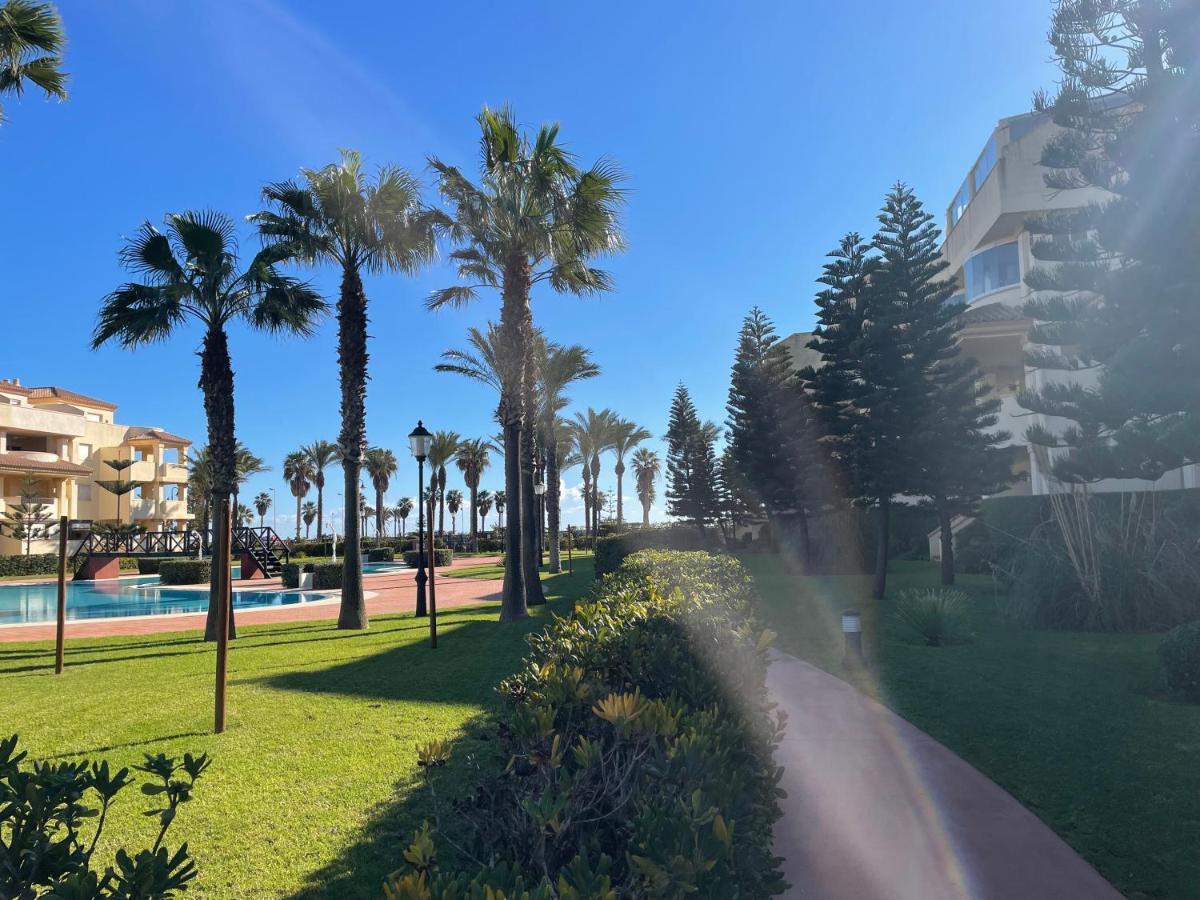 Moderna Y Alegre Vivienda Junto Al Mar . Apartment Roquetas de Mar Bagian luar foto
